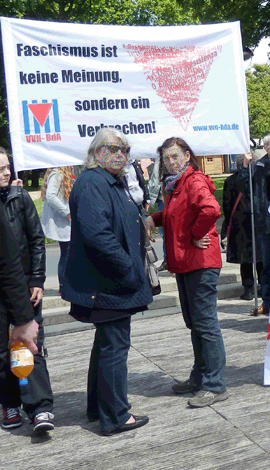 Demo gegen Rassismus zum 20. Jahrestag in Solingen